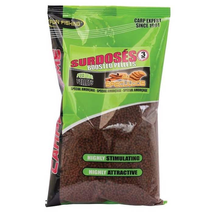 Pellets sobredosificados Fun Fish 3 o 4 mm - 700 g 1