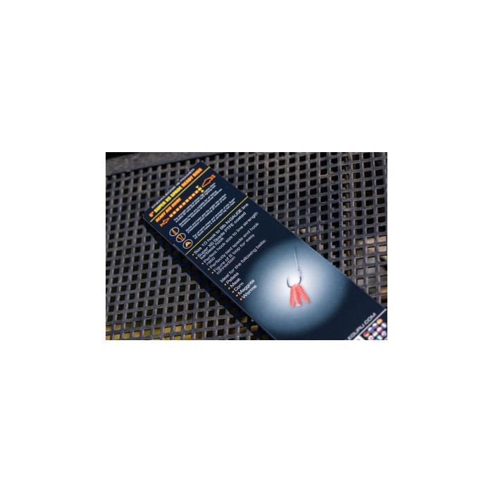 Guru Super XS Spade Pole Rig 6" - Líder listo para usar para peces grandes 6