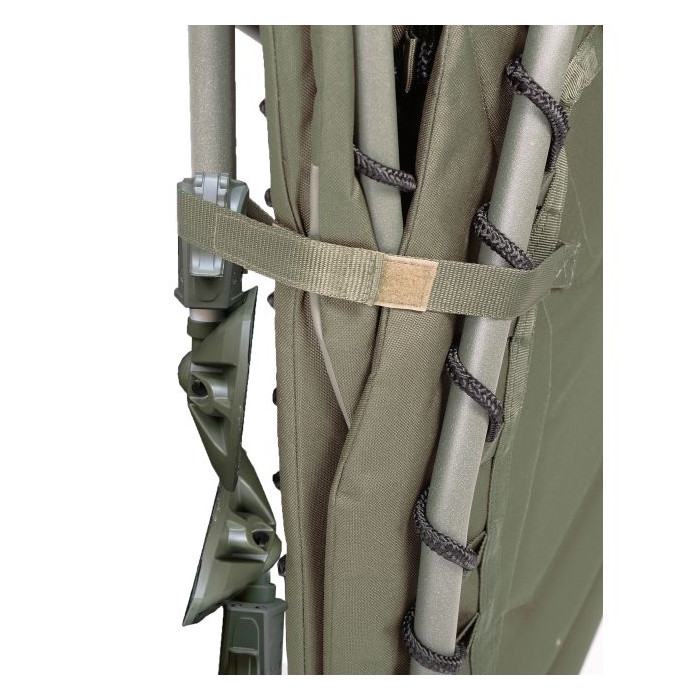 High Flat Bedchair Strategy Wide, comfortable fishing bed 2