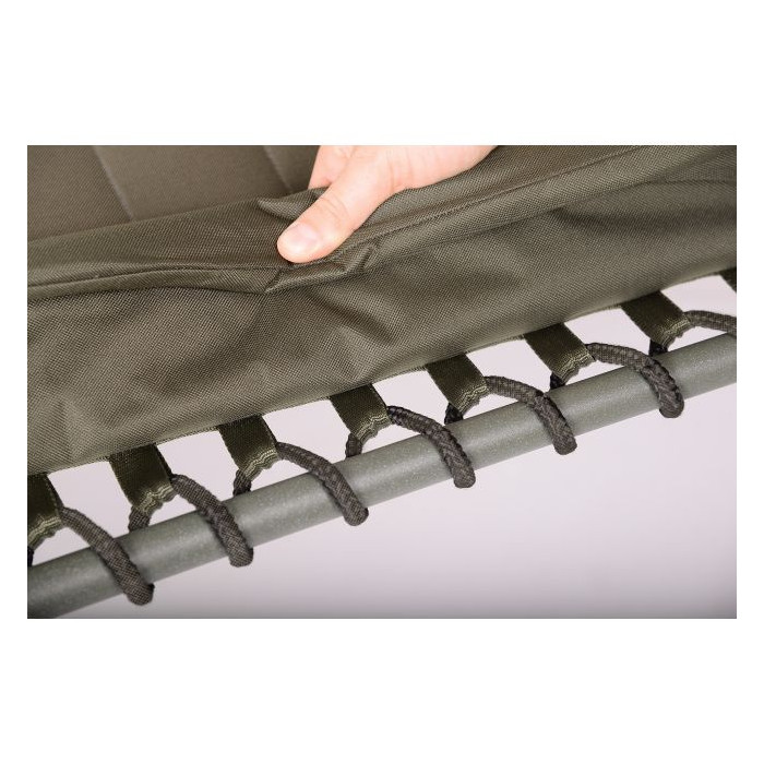 High Flat Bedchair Strategy Wide, comfortable fishing bed 4