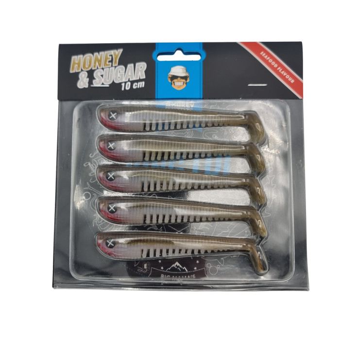 Monkey Lures King Lui 10 cm Kunstköder - Ultra attraktiv für Barsch, Zander und Hecht 1