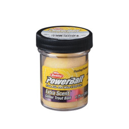 Berkley PowerBait Forellenpaste Glitter Yellow - 50g (1.75 oz)