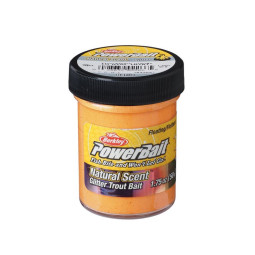 BERKLEY PowerBait Garlic Glitter Forelaas - Fluo Oranje - 50g (1.75 oz)