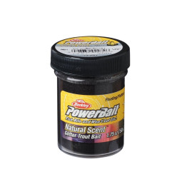 BERKLEY PowerBait Forel Aas - Knoflook Zwart Glitter - 50g (1.75 oz)