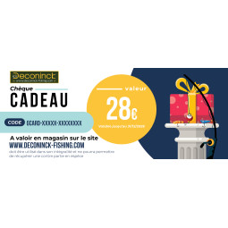 Chèque cadeau 28€