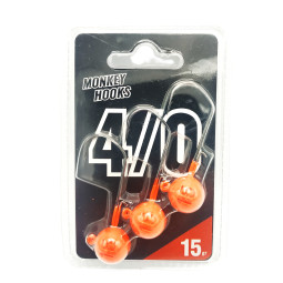MONKEY HOOK 4/0 5GR ORANGE