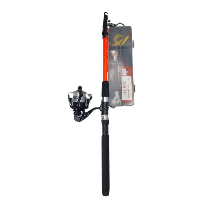 Sert ensemble canne Téléspin 2.10m +Moulinet 201RD + Boite 1