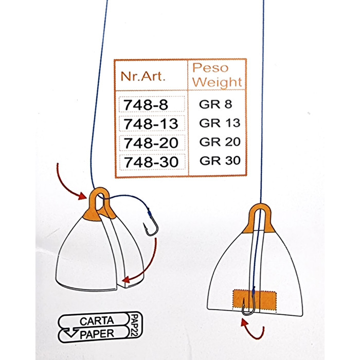 Stonfo Plombs de Sonde précision par 2 2
