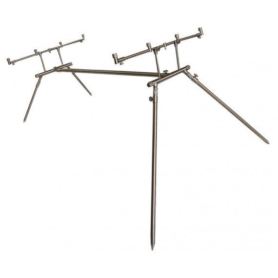 Rod Pod 4 rods Euro stainless Dk tackle 7