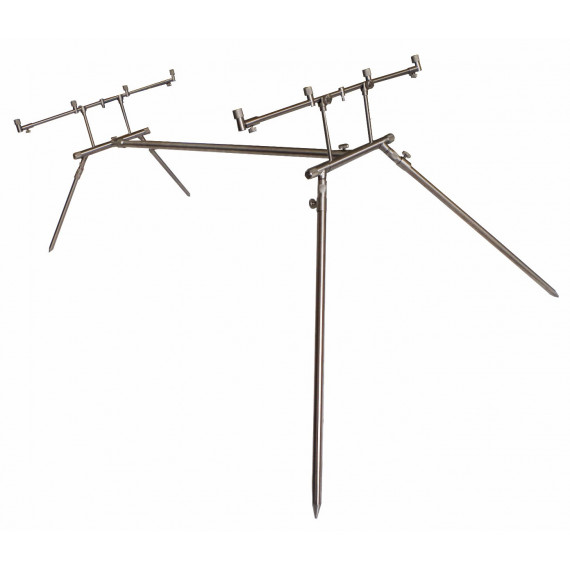 Rod Pod 4 cañas Euro stainless Dk tackle 1