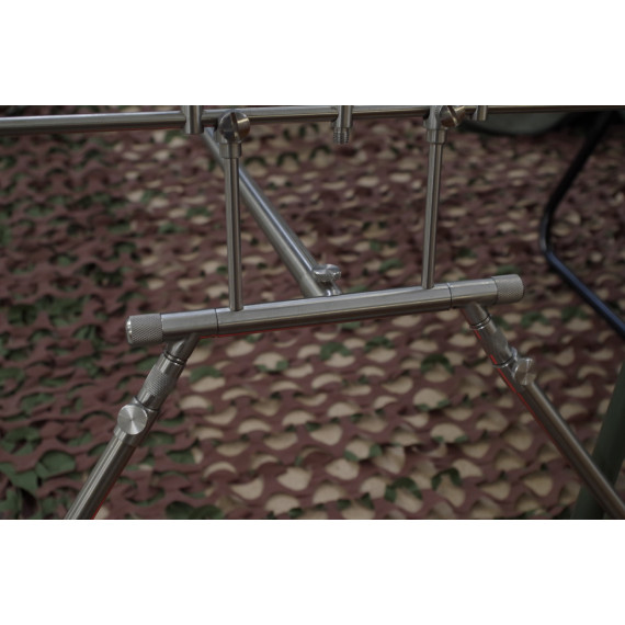 Rod Pod 4 rods Euro stainless Dk tackle 2
