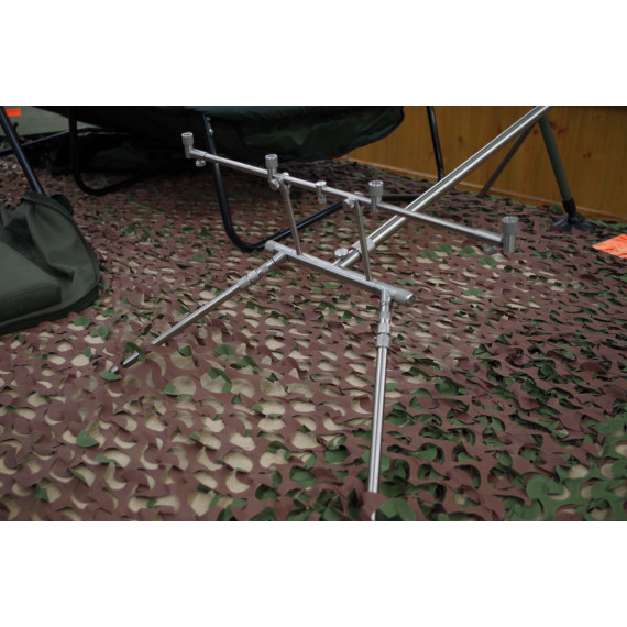 Rod Pod 4 rods Euro stainless Dk tackle 5