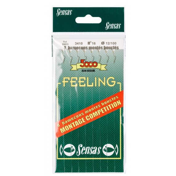 Haak gemonteerd Sensas Sensas 3410 brons 1