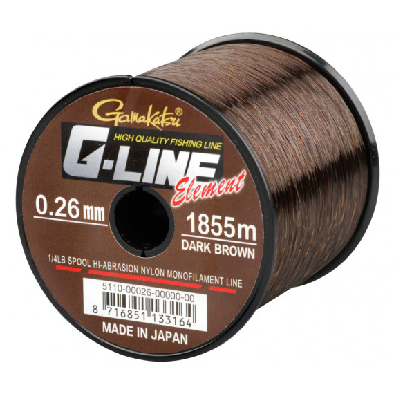 Nylon G-line Element Marrón Gamakatsu 1