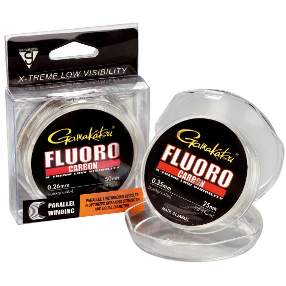 G-lijn Fluoro Carbon 25m Gamakatsu 1